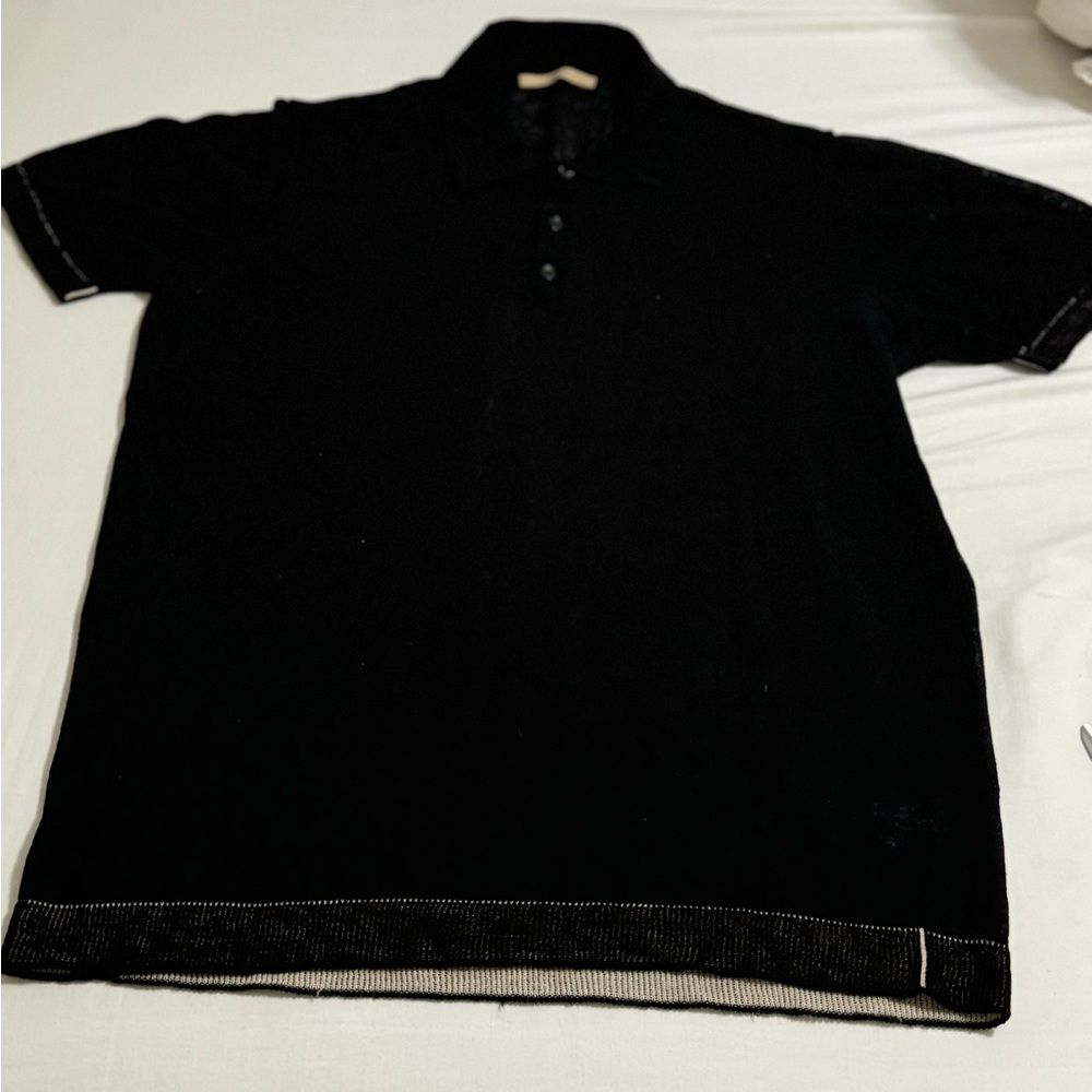 NUUR Black Polo Shirt